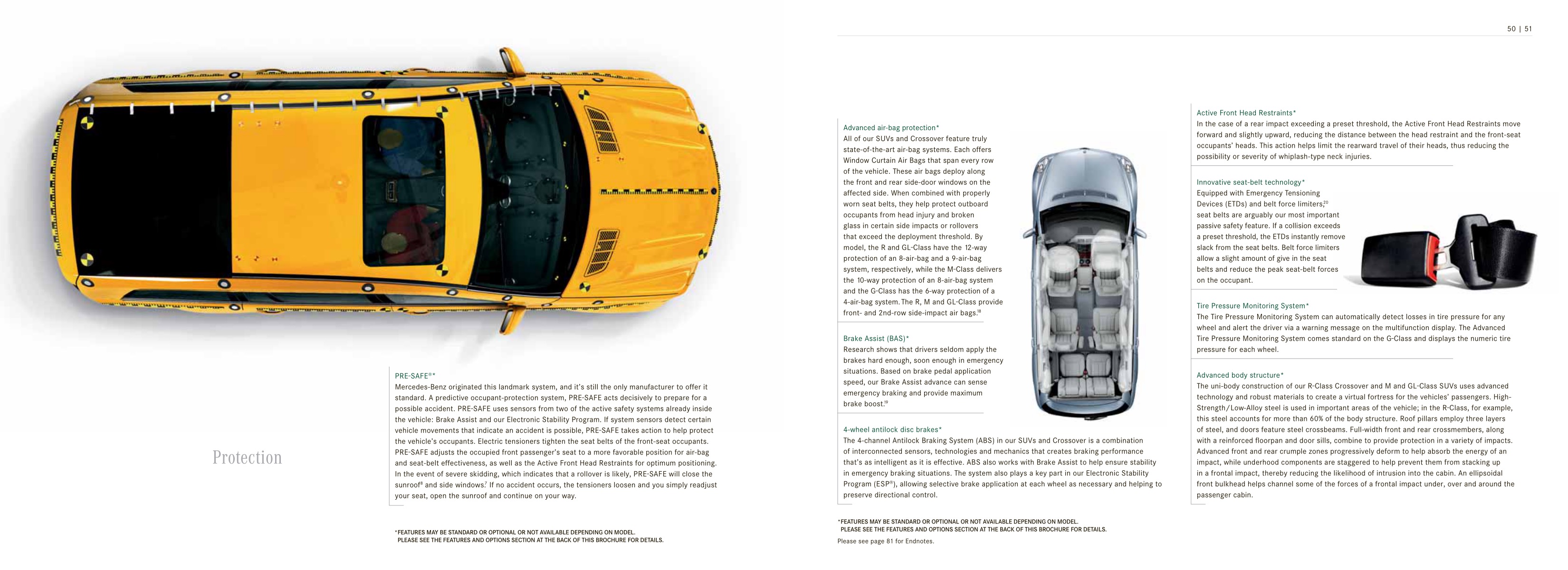 2009 Mercedes-Benz ML R-Class Brochure Page 8